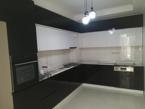 დაკვეთით-ავეჯი სამზარეულო სახელურის გარეშე Ordered-furniture kitchen without a handle