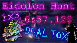Solo 1x3 (6:57.120) | Dual Toxocyst | RT 7:56.412 | Warframe Eidolons