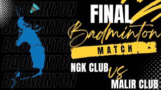 FINAL MEN'S DOUBLE  BADMINTON NGK V/S MALIR CLUB #badmintonindonesia #bwf #viral #viralvideo #india by PAKISTAN BADMINTON MASTERS 183 views 6 months ago 1 minute, 50 seconds