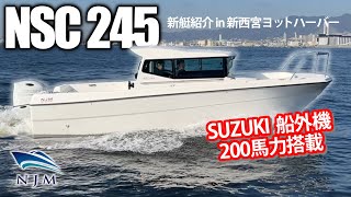 Nsc245ニュージャパンマリンの最新カタマランボートのご紹介