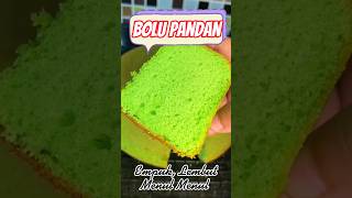 Bolu Pandan Anti Gagal - Wangi, Empuk, Lembut, Menul-menul ???