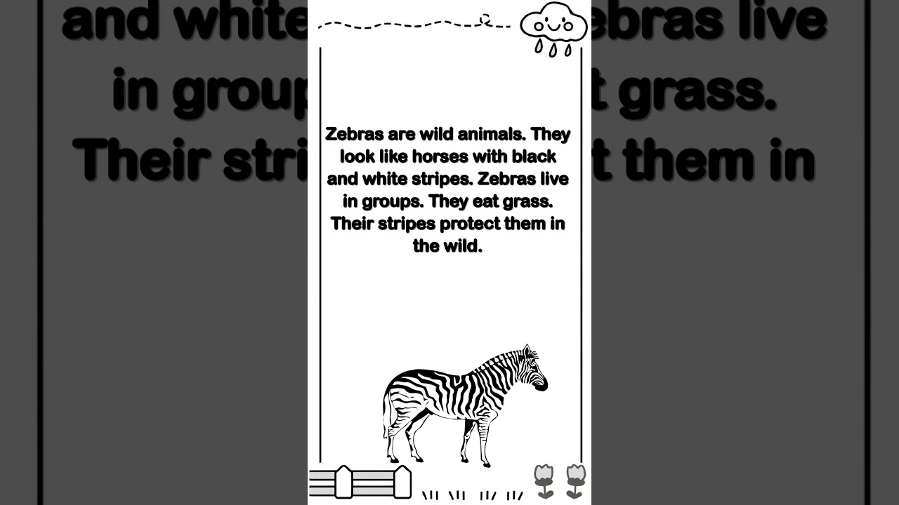 Easy English Listening for Beginners | Discover Zebras