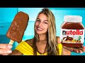 FIZ UM PICOLÉ DE NUTELLA! ( 3 INGREDIENTES)!!  | COZINHANDO COM A ANNINHA