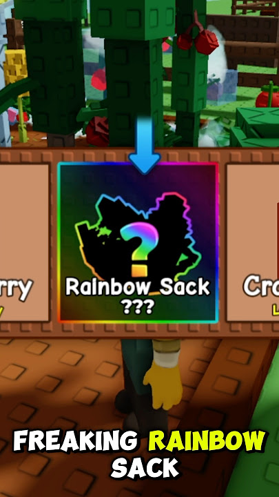 Grow a Garden Rainbow Sack Seed Pack #roblox #growagarden