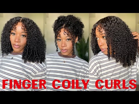 I Didn’t Use Glue & It STILL Stayed Put! The Bangs, The VOLUME!😍| Curly Wig Install Ft. Klaiyi Hair