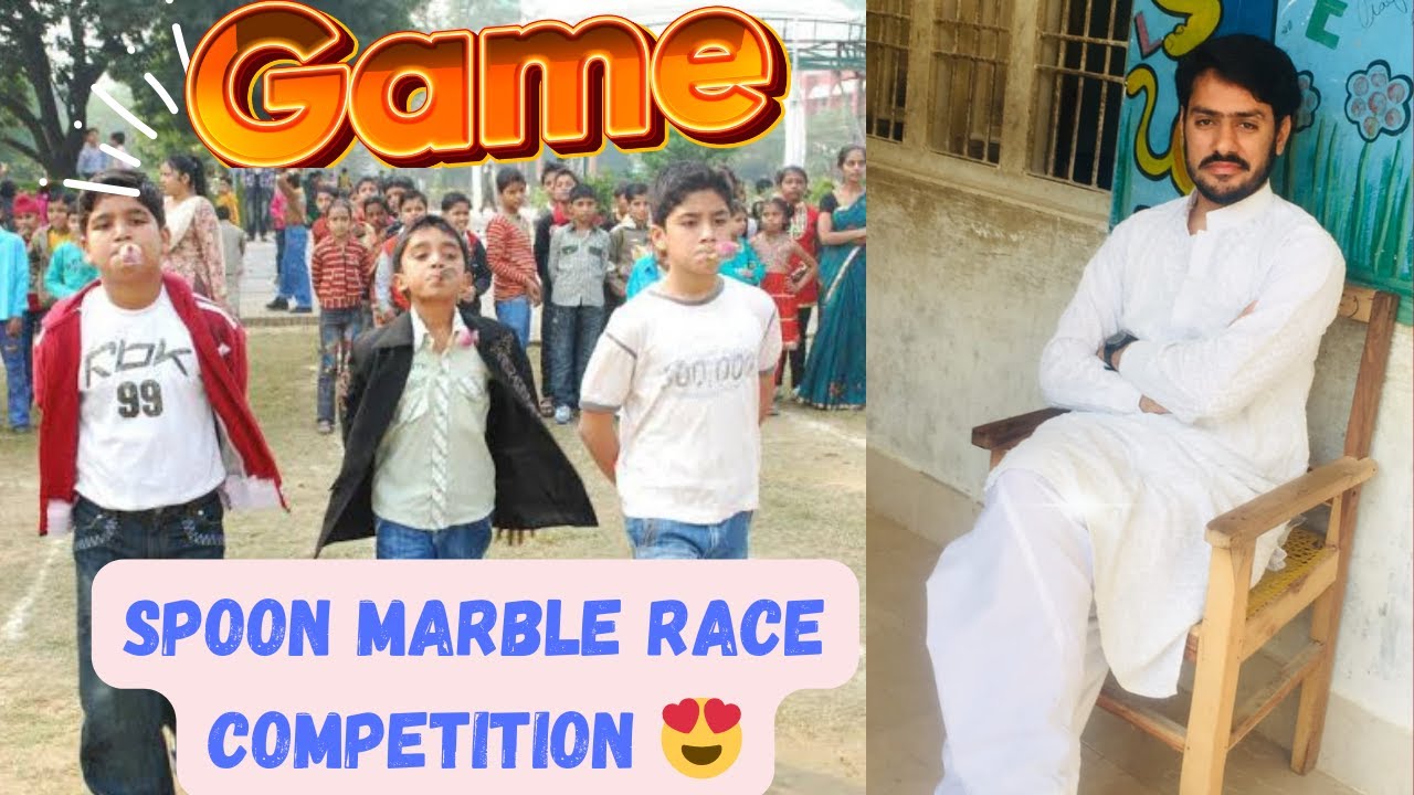 Spoon Marble Race Competition #games #viral #qudratullahkhan - YouTube