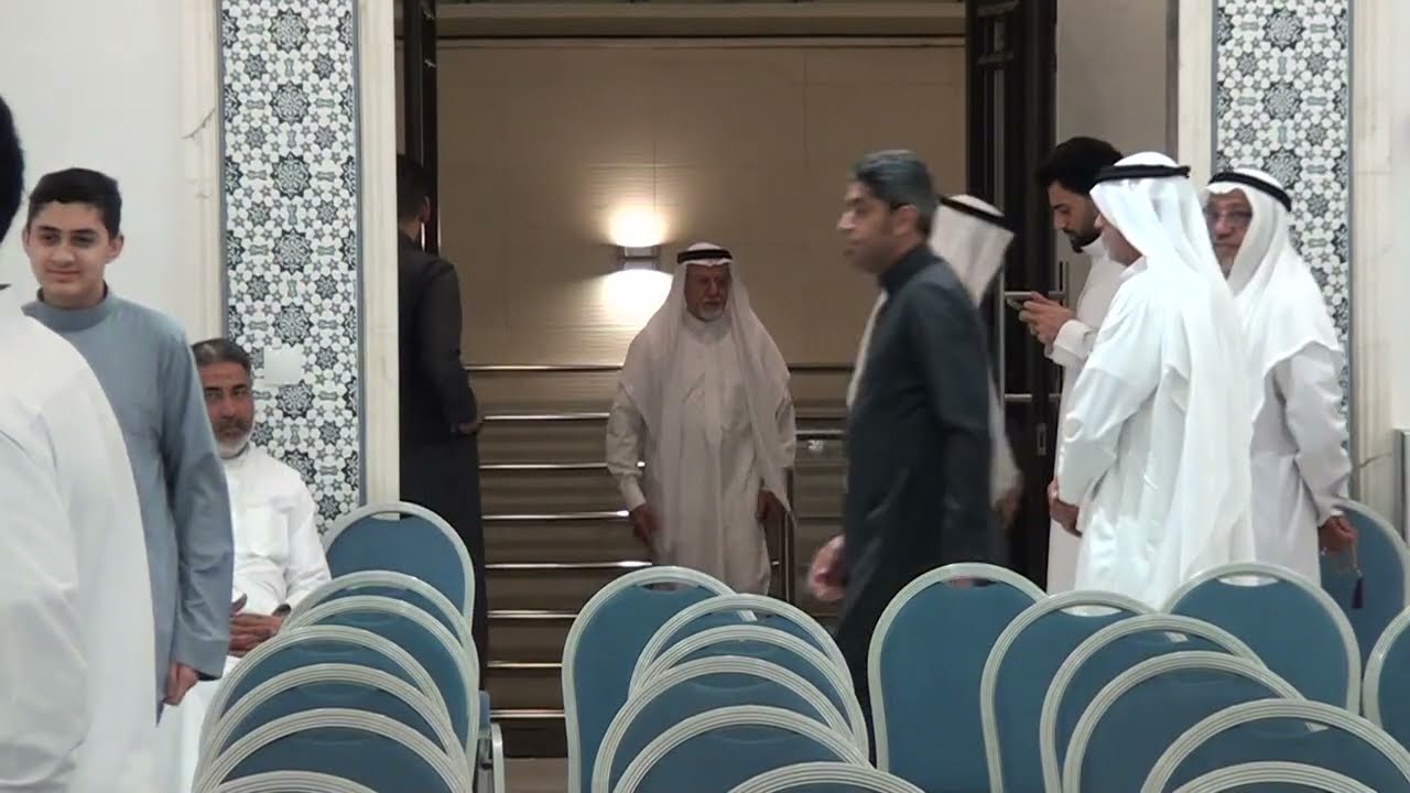 دخول المستمعين الى مجلس ام علي خريدة  لعام 1447ه   2006 م   ليلة الخميس من شهر رمضان المبارك