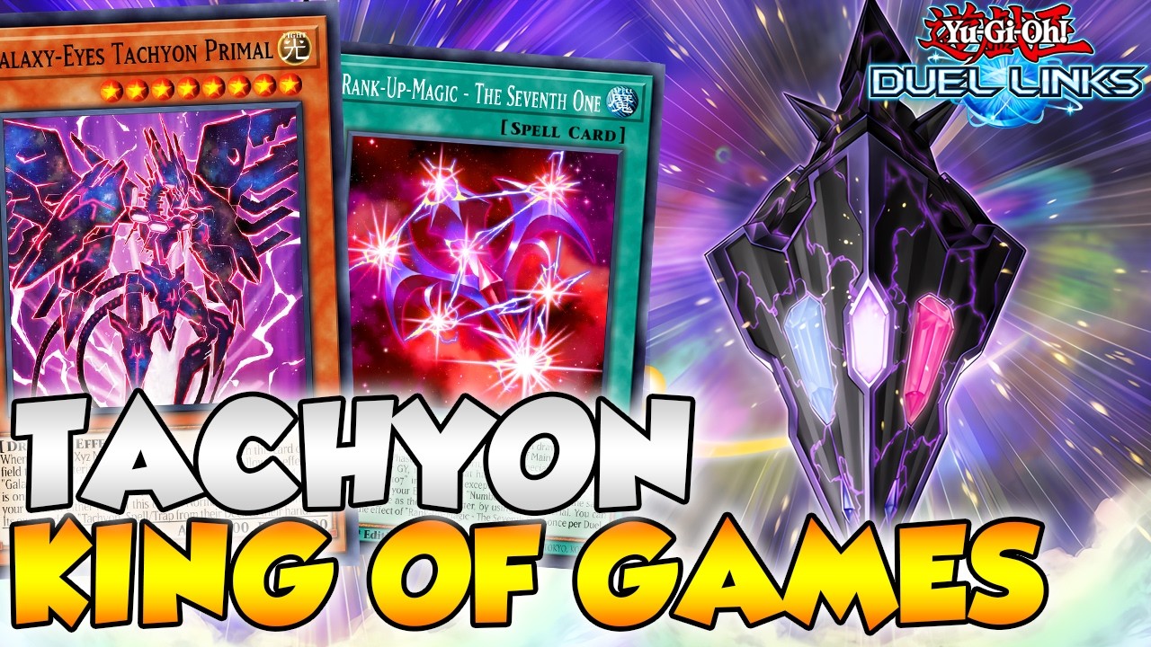 KING OF GAMES - DECK TACHYON F2P [Yu-Gi-Oh! Duel LInks ITA]