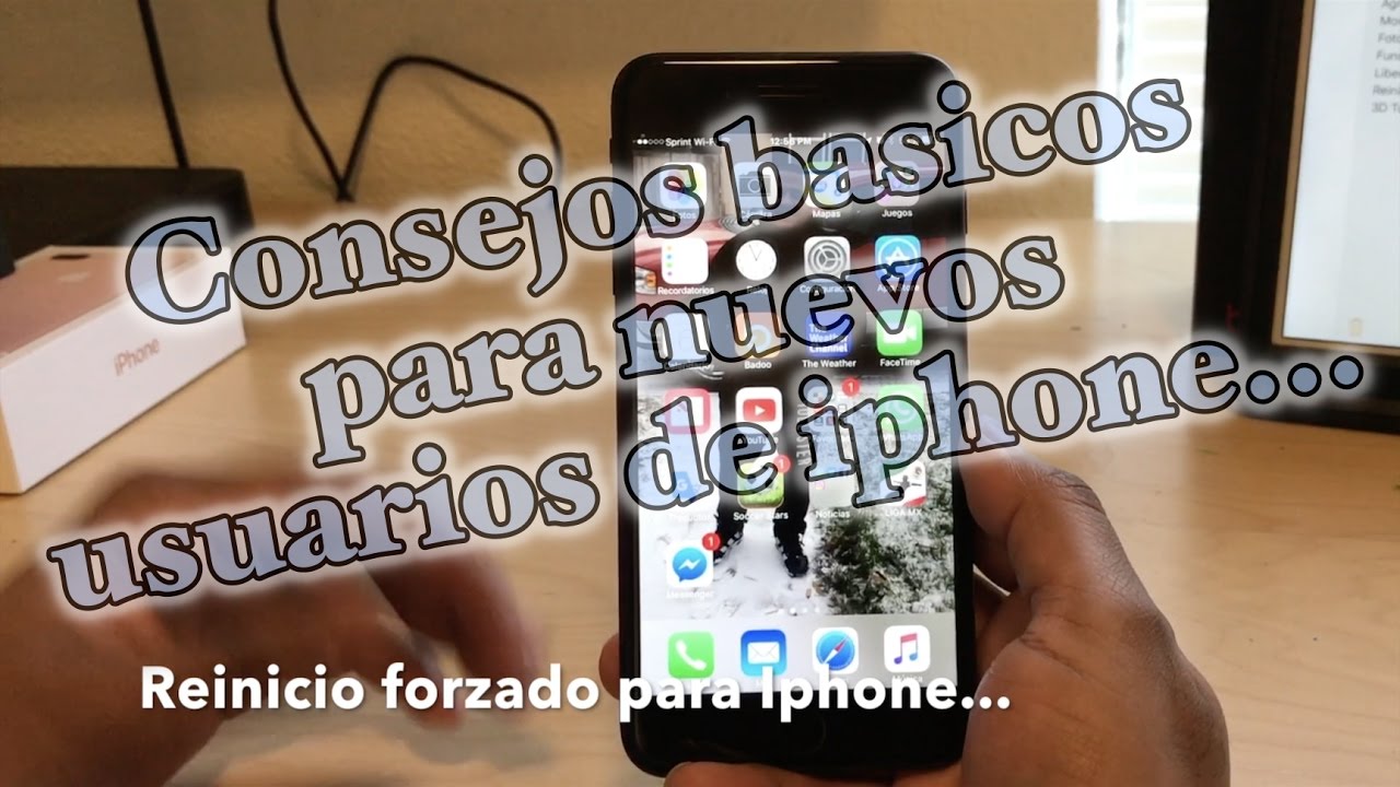 Consejos y trucos para nuevos usuarios de iphone, IOS 10, iphone 7 ...