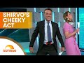 Shirvo&#39;s cheeky act leaves Nat in hysterics  | Sunrise