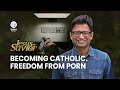 Joseph dinesh founder of song on fire catholic ministries opens his heart  jesus my savior