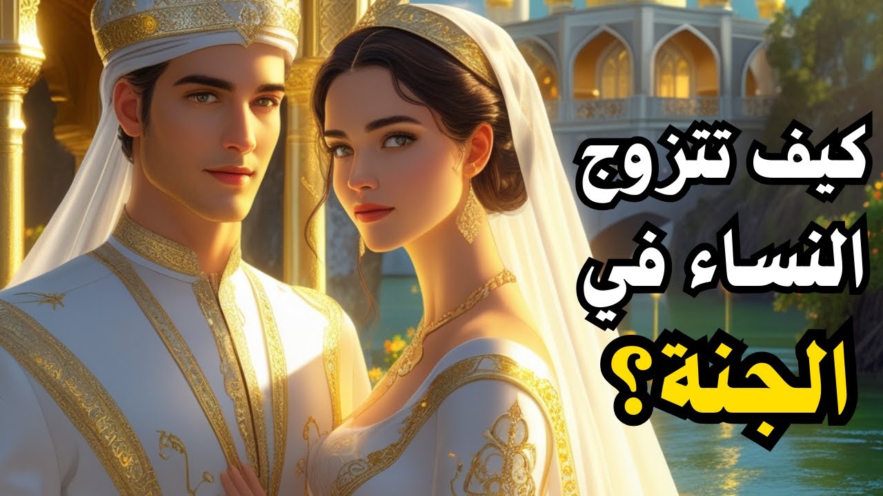 كيف تتزوج النساء في الجنة🌺 ومن سيكون زوجها إذا تزوجت عدة مرات في الدنيا 💍إجابة صادمة😱