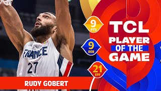 Rudy Gobert (9 PTS) | TCL Player Of The Game | FRA vs IRI