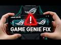 Fix Game Genie Not Working or Crashing on ASUS ROG Phone Gaming Mode After Update