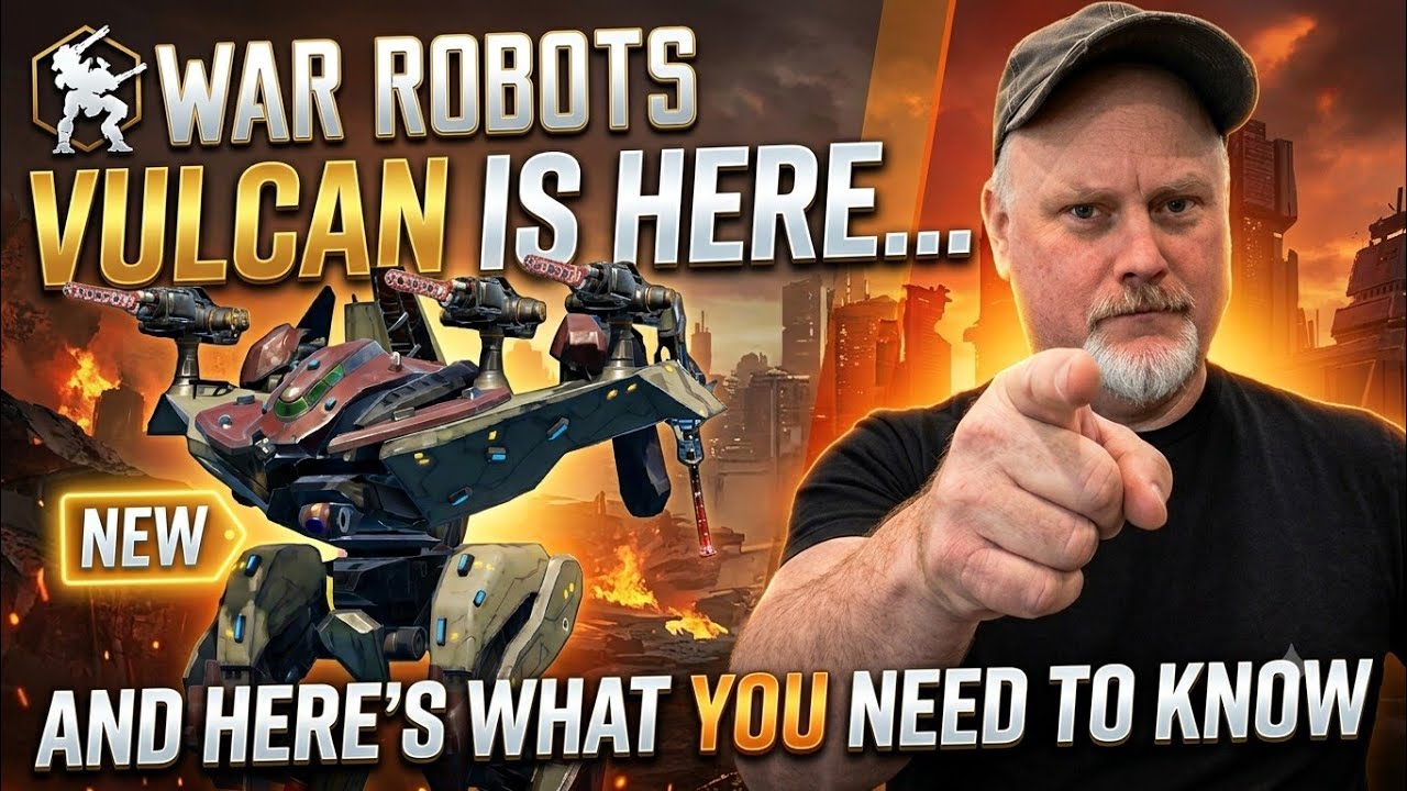VULCAN IS HERE... AND HERE'S WHAT YOU NEED TO KNOW || WAR ROBOTS WR ||