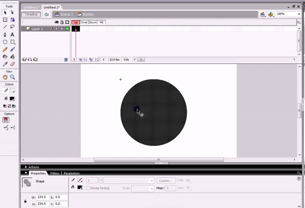 How To Make A Button In Macromedia Flash 8 – RHPB