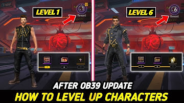 HOW TO UPGRADE 51 CHARACTERS AFTER OB39 UPDATE TAMIL🔥 HOW TO LEVEL UP CHARACTERS - GARENA FREE FIRE