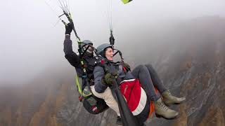 02112018    2 gudauri paragliding полет гудаури بالمظلات، جورجيا بالمظلات gudauriparagliding com