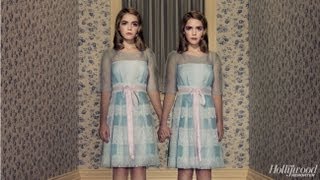 Kiernan Shipka Re-Enacts the Spooky Grady Twins From 'The Shining'