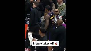 Bronny slam 🔨 @espn