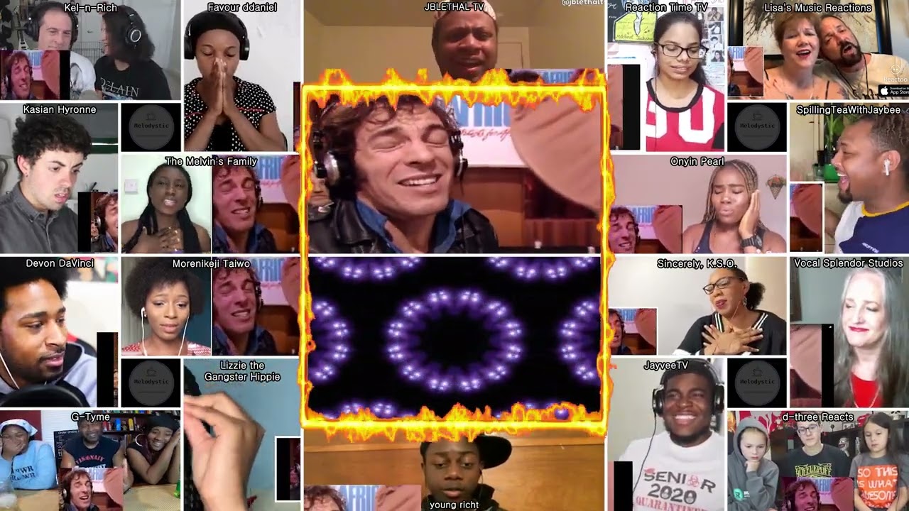 USA for Africa - We are the World MV [ reaction mashup ]
