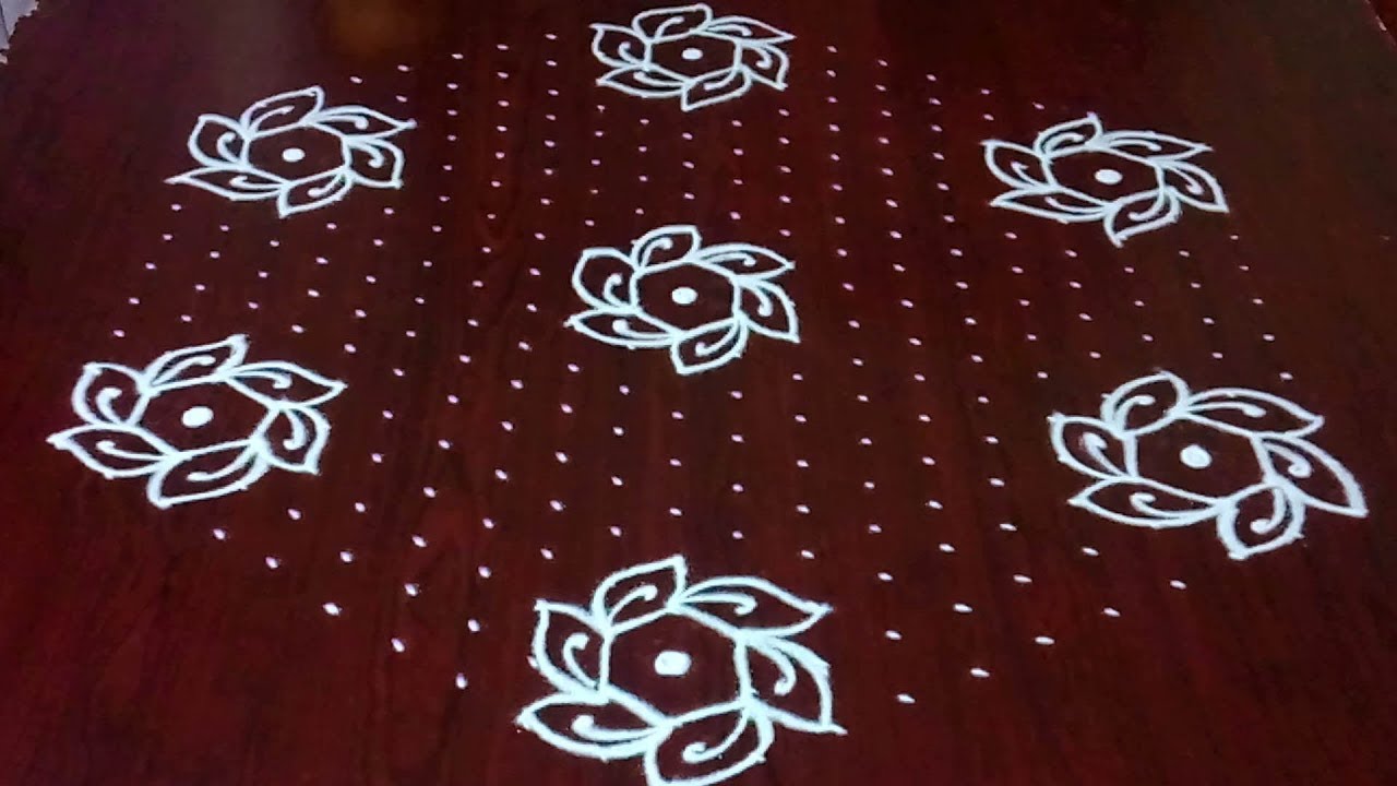 Dot Rangoli: 21to11 Chukkala Muggulu || रंगोली बनाना सिखाओ || टिपक्यांची रंगोली ||