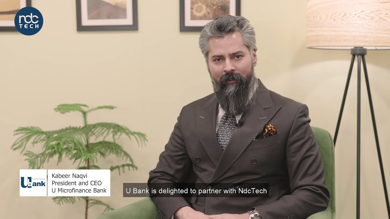 U Microfinance Bank collaborates with NdcTech | Kabeer Naqvi - CEO of U Bank | Testimonial
