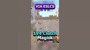 🔥 MAGISK 1v4 PISTOL CLUTCH! INSANE CS2 Play! #CS2