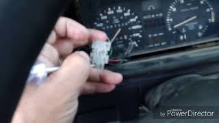 Jetta light switch