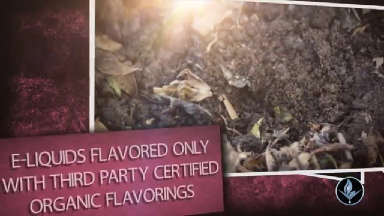 Organic Flavoring with Virgin Vapor