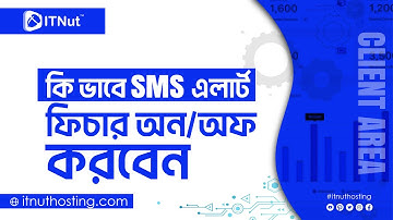 How to Enable / Disable SMS Alerts - IT Nut Hosting