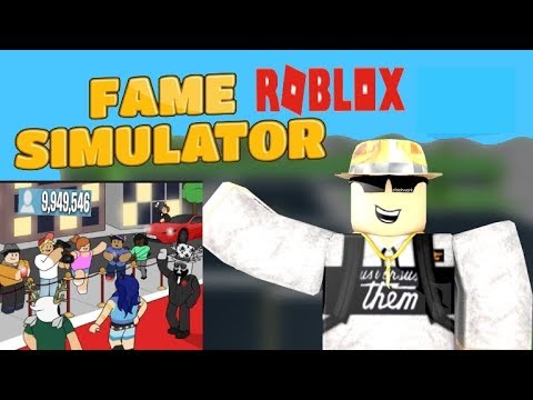Fiquei Muito Famoso Roblox Fame Simulator Youtube - como ficar muito famoso roblox fame simulator youtube