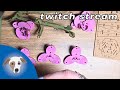 No plans, just craft | Wooden Flower and Brick Build | Twitch Stream 1/7/2025