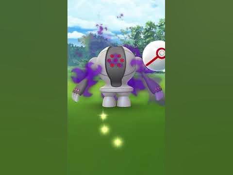 Catching shadow Registeel - Pokémon Go - YouTube