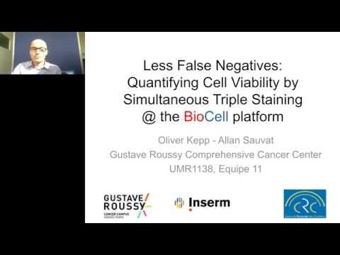 Oliver Kepp - Allan Sauvat - Less False Negatives - Quantifying Cell Viability by Simultaneous Tripl