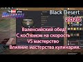 Валенсийский обед. Black Desert Фарм серебра 2020. Кулинария.