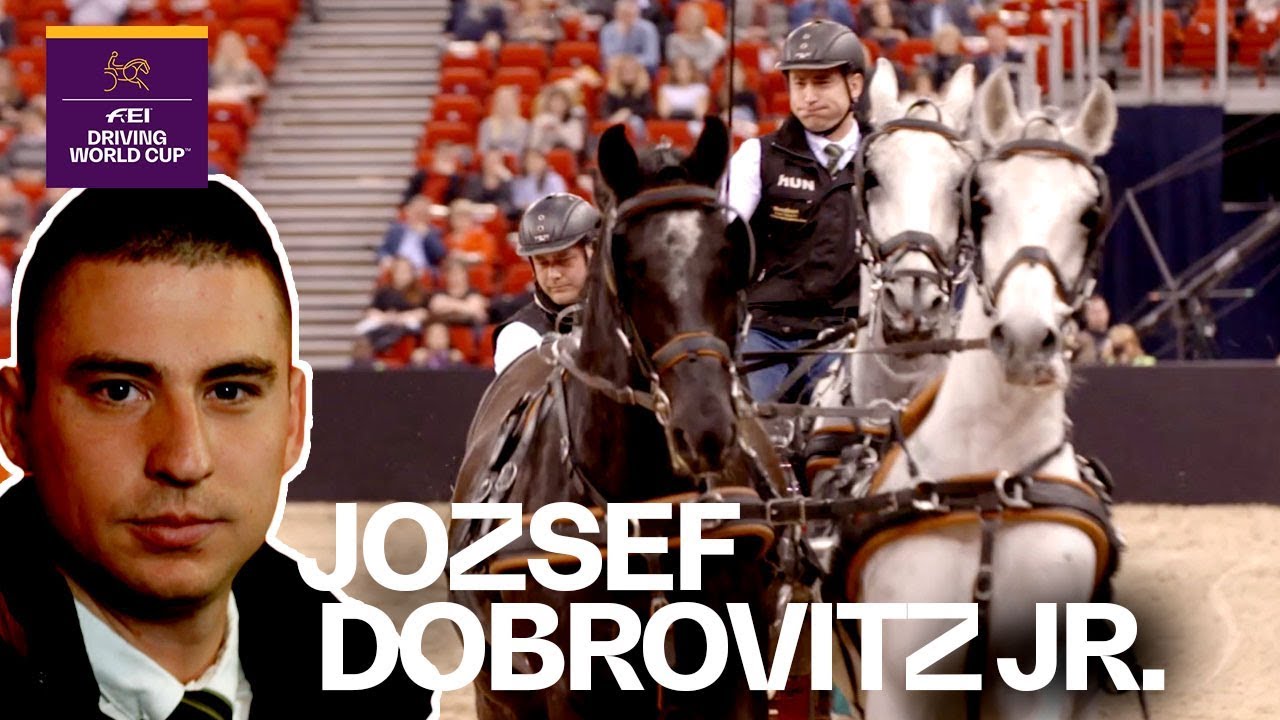 József Dobrovitz Jr. and his special competitor Driving | Rider in Focus horseshoe bend