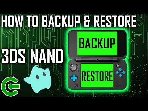 HOW TO BACKUP AND RESTORE 3DS NAND