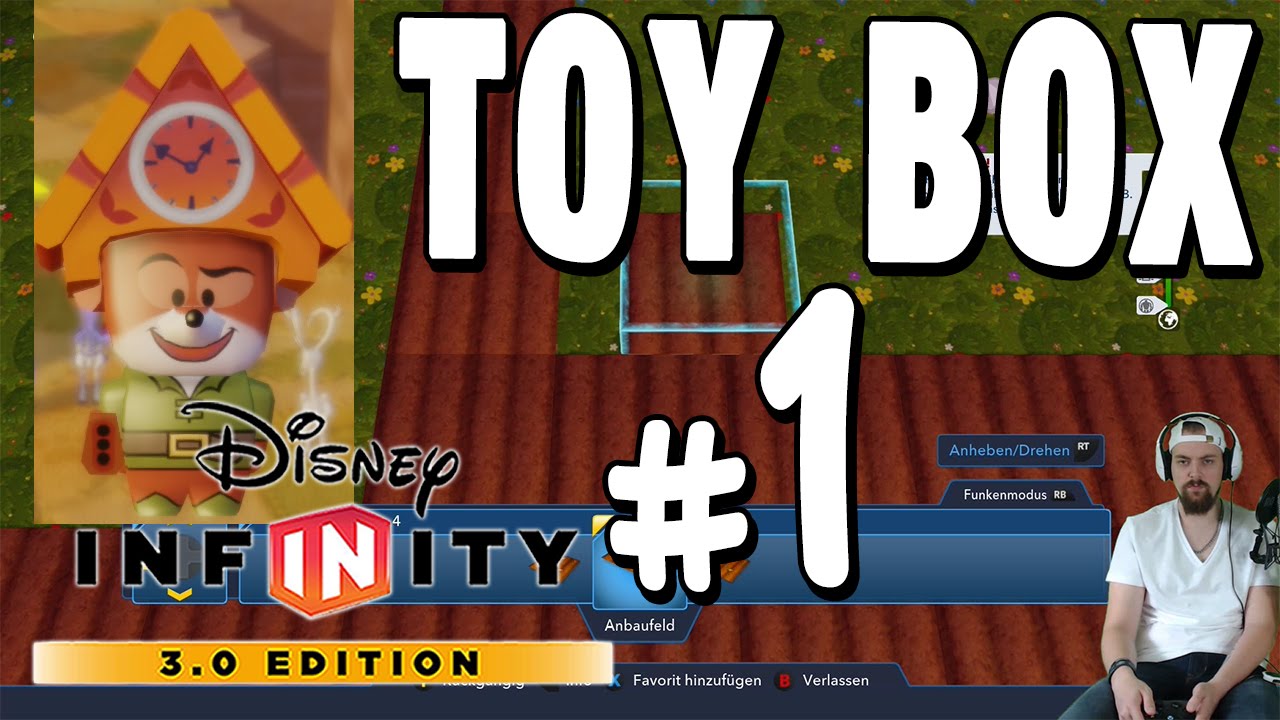 TOY BOX 01 Die Sidekick Toy Box LET´S PLAY DISNEY INFINITY 3.0