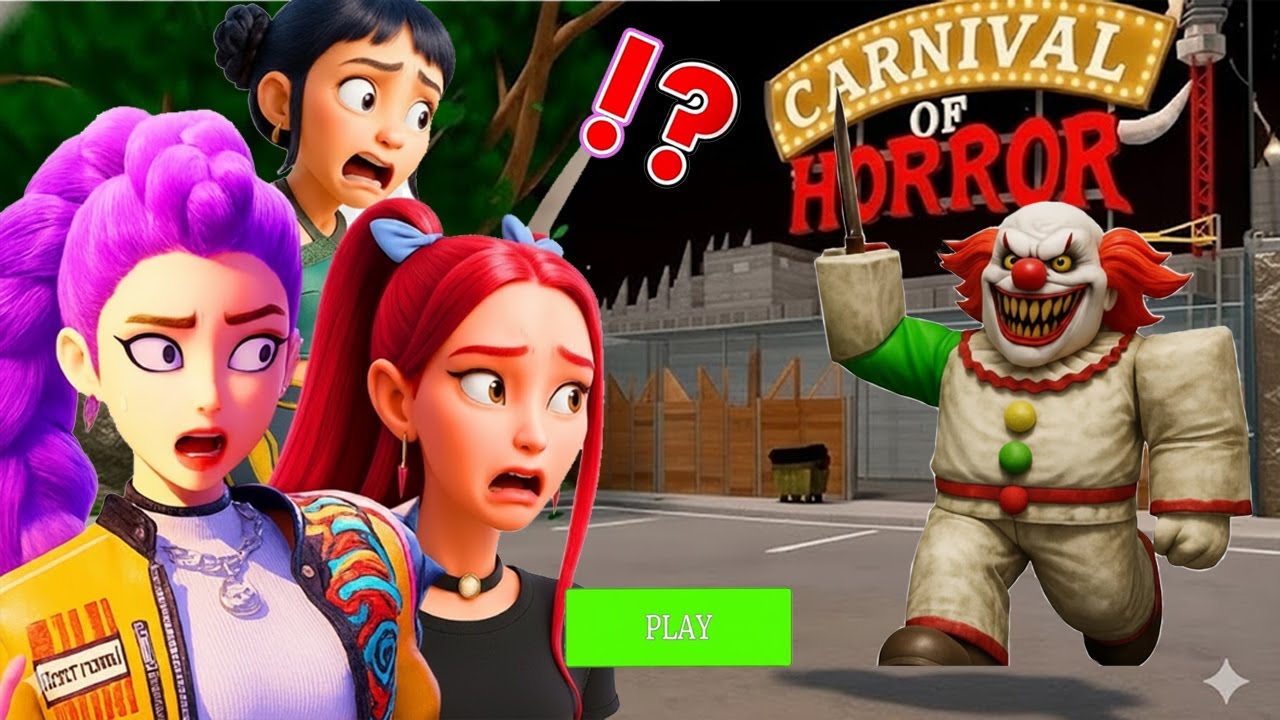 Rumi Plays Roblox Escape The Carnival of Terror Obby!