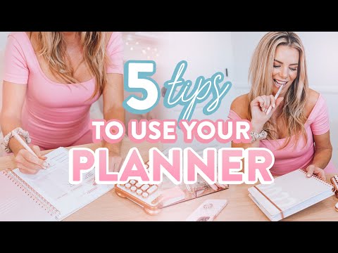 HOW TO ACTUALLY USE YOUR PLANNER 2022