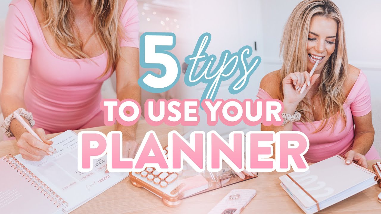 HOW TO ACTUALLY USE YOUR PLANNER 2022 - YouTube