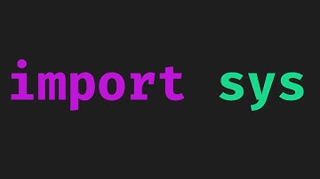 ПОЛНЫЙ РАЗБОР модуля SYS |  PYTHON