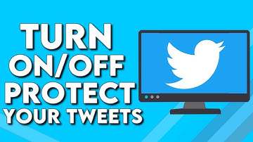 How To Turn On/Off Protect Your Tweets on Twitter PC