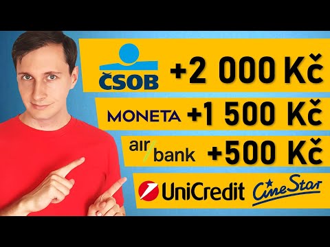 PENÍZE ZADARMO! Nabídky bank a nejlepší spořící účty (říjen 2022)
