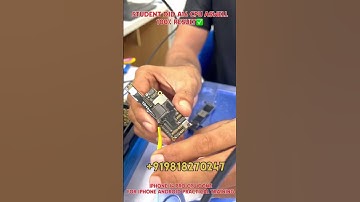 student cpu success A16 cpu iphone 14 pro ✅#dead_phone_fix #repair #smartphone #soldering