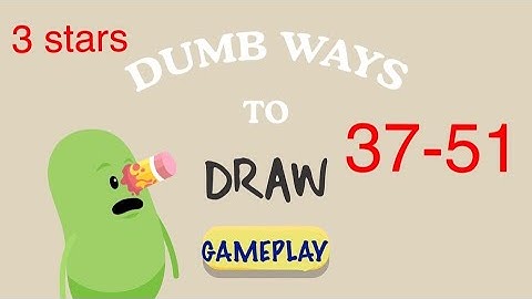 Dumb Ways To Draw 37-51 walktrough прохождение (iOS)