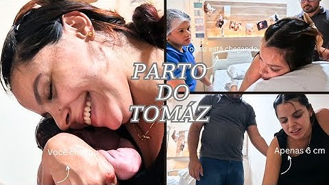 PARTO NORMAL DE TOMÁZ DE MARIA | CENAS REAIS | GRATIDÃO SENHOR