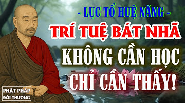 Lục Tổ Huệ Năng | Trí Tuệ Bát Nhã Không Cần Học – Chỉ Cần Thấy