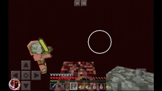 Bedland Survival Ep 5! Nether fortress raiding! (Minecraft PE.)